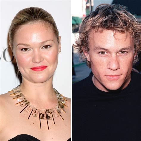 heath ledger e julia stiles|Julia Stiles Opens Up About Working With The Late。